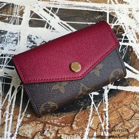 louis vuitton multicartes sarah|LOUIS VUITTON Monogram Sarah Multicartes Coquelicot.